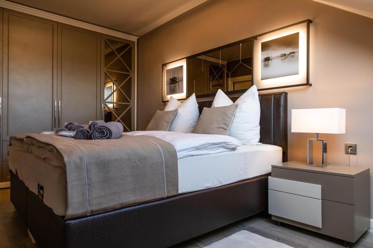 Deluxe Apartment Mit Tiefgarage In Naehe Messe-Bmw-Porsche-Dhl-Flughafen-Flugzeugwerk Der Deutsche Aircraft Lipsk Zewnętrze zdjęcie